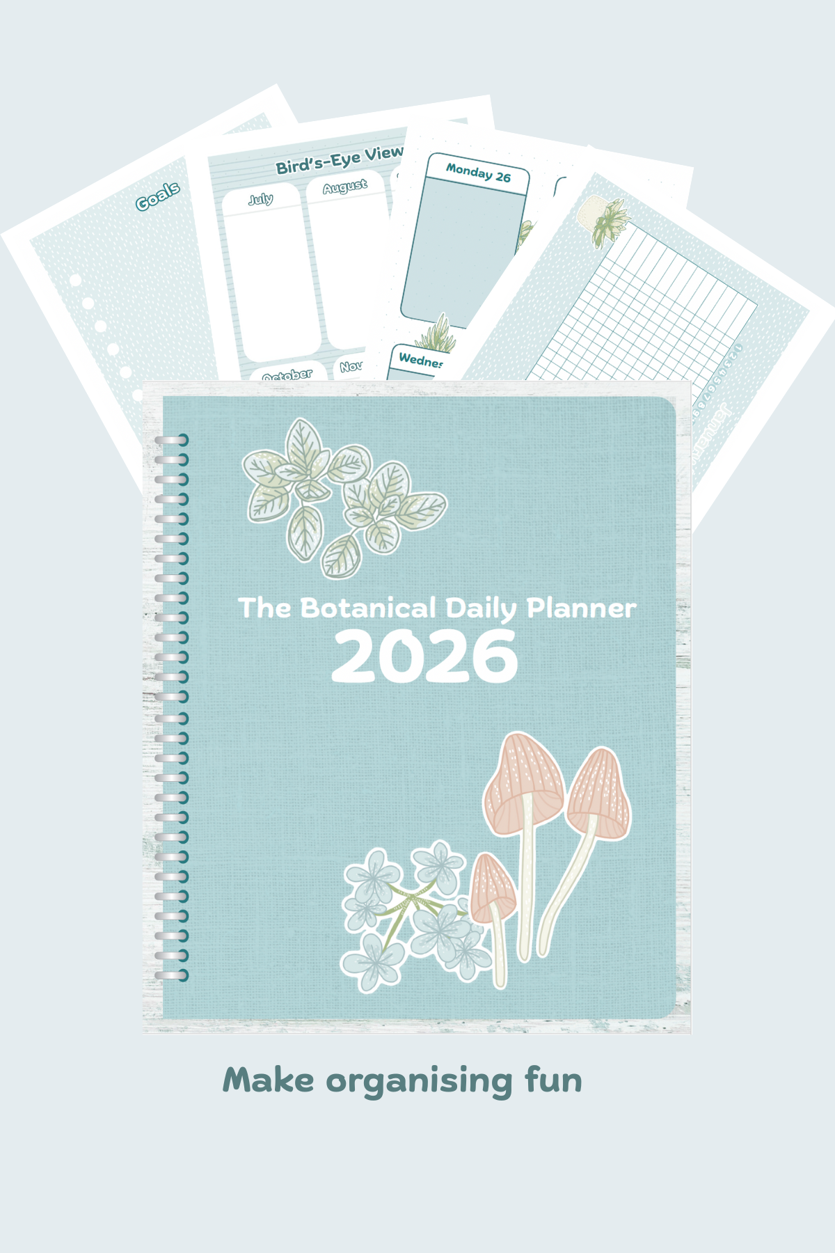 2026 Botanical Digital Planner